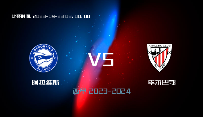 09月23日 西甲 阿拉维斯VS毕尔巴鄂 赛事前瞻